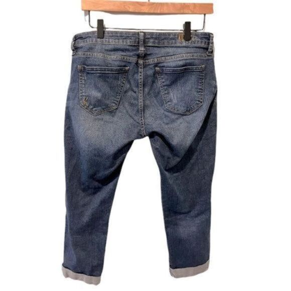 Kut from the Kloth Cropped Kate Boyfriend Jeans Size 6 - Picture 3 of 7